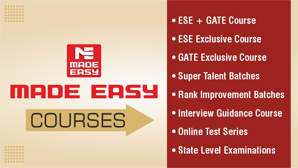 ESE and GATE Classroom Courses