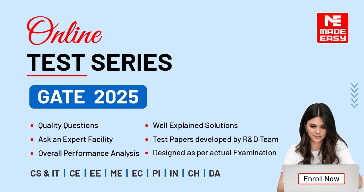 MADE EASY Online Test Series for GATE 2025