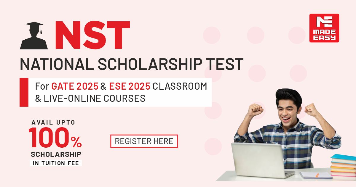 NST: National Scholarship Test for GATE 2025 and ESE 2025