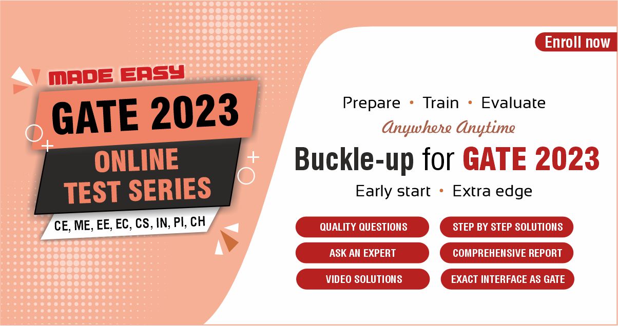 MADE EASY Online Test Series OTS For GATE 2023