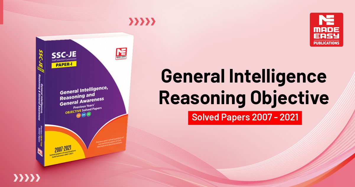 ssc je general intelligence and reasoning problem solving