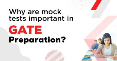 Why are mock tests important in GATE preparation?