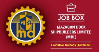 Mazagon Dock Recruitment