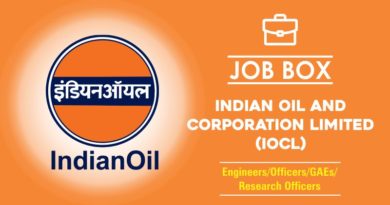 IOCL JOB NOTIFICATION