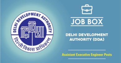 DDA recruitment through GATE 2019 - Assistant Executive Engineer