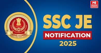 SSC JE 2025 Notification out