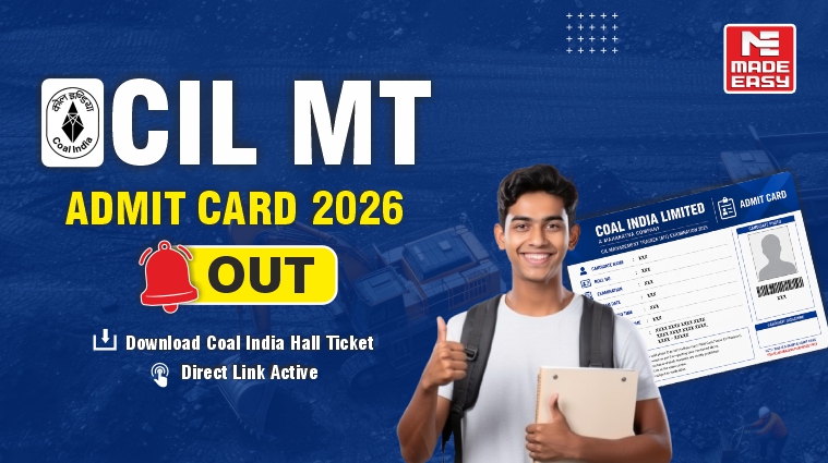 CIL MT Admit Card