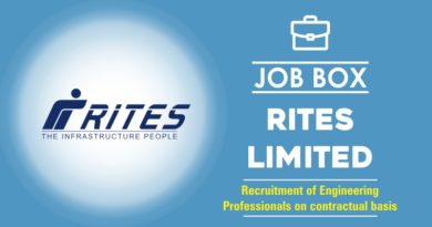 Rites Limited Recruitment