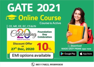GATE 2021 online kurs