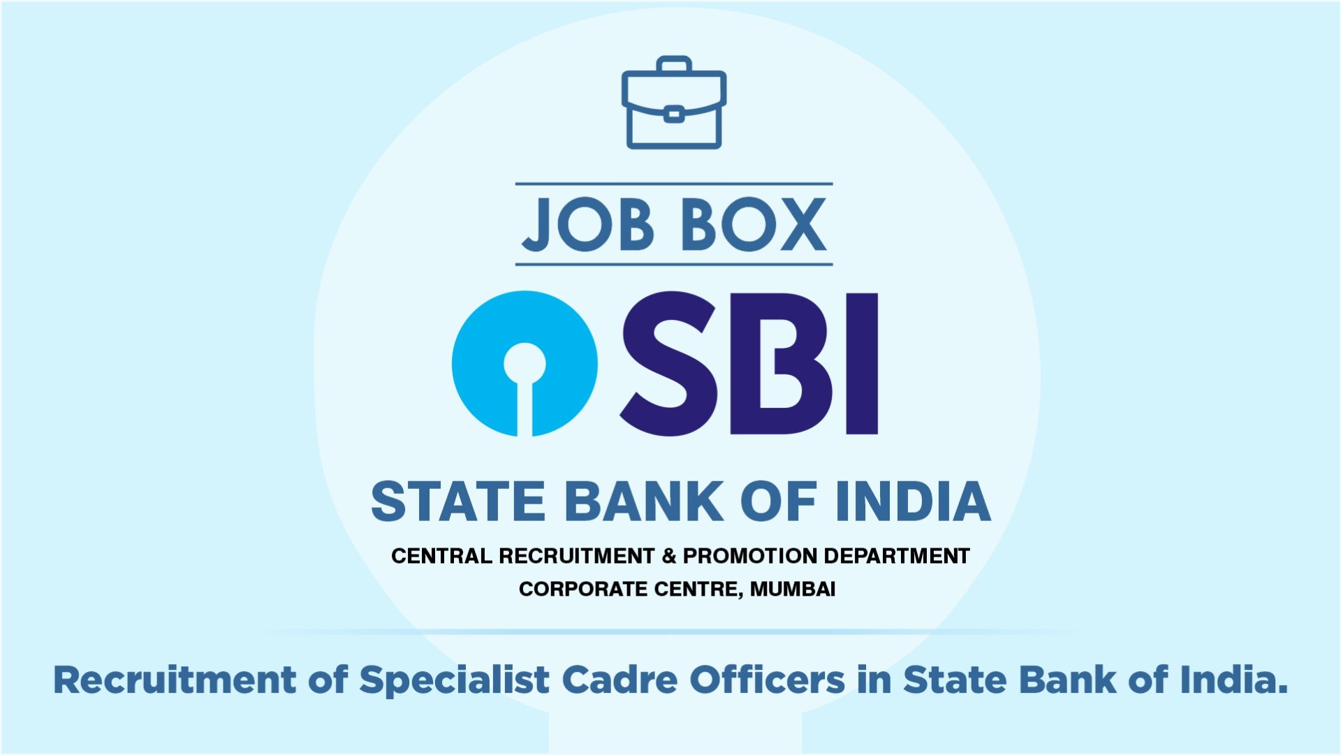 SBI Recruitment