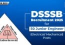DSSSB recruitment 2025