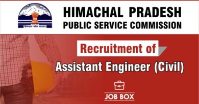 HPPSC Recruitment for Assistant Civil Engineer