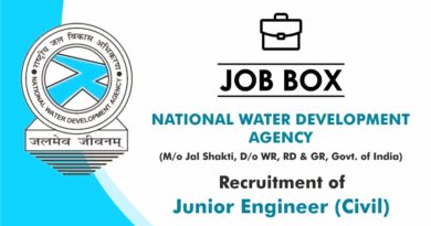 NWDA Recruitment 2021 for Junior Engineer (Civil)