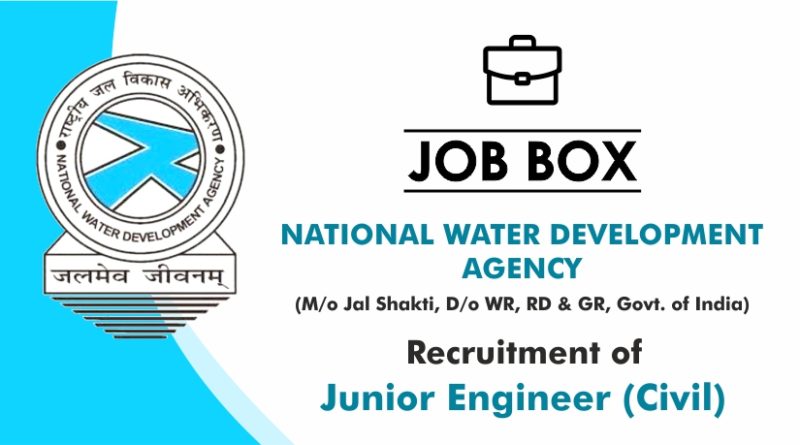 NWDA Recruitment 2021 for Junior Engineer (Civil)