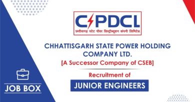 CSPDCL, CSPGCL and CSPTCL Recruitment