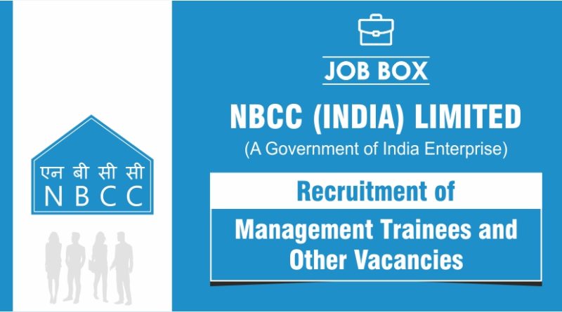 NBCC Recruitment for Management Trainee through GATE