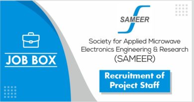 SAMEER Recruitment 2022 for Research Scientist and Project Assistant