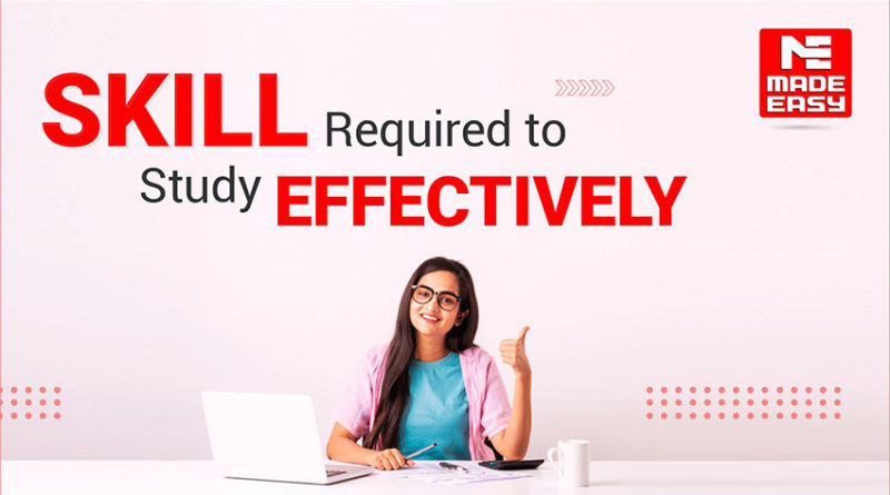Skills Required to Study Effectively