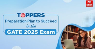 Toppers Preparation Plan to Succeed in the GATE 2025 Exam