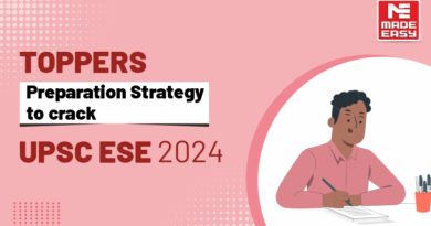 Toppers Preparation Strategy to Crack UPSC ESE 2024