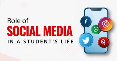 Role of Social Media in a Student's Life