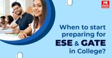 When to start preparing for ESE & GATE in College
