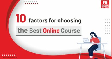 10 factors for choosing The Best Online Course