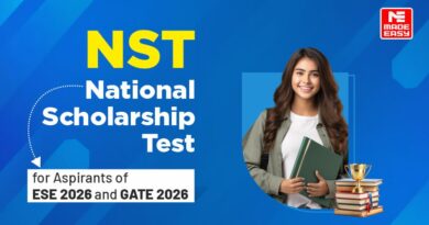 National Scholarship Test (NST) for Aspirants of ESE 2026 and GATE 2026