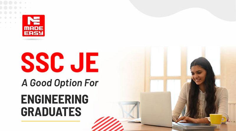 SSC JE a good option for Engineering Graduates