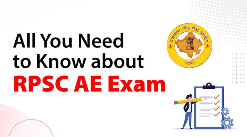 All You Need to Know about RPSC AE Exam