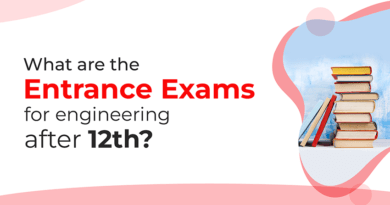 What are the entrance exams for engineering after 12th?
