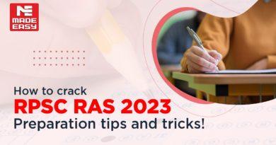 How to crack RPSC RAS 2023? Preparation tips and tricks!