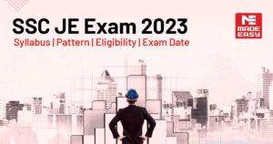 ssc je exam 2023 syllabus pattern eligibility exam date