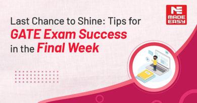 Last chance to shine: Tips for GATE exam success in the final week