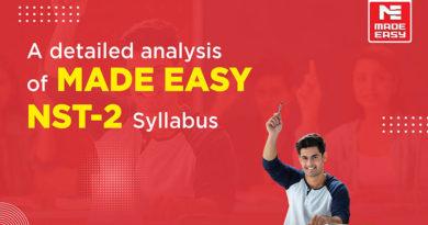 MADE EASY NST-2 Syllabus | A detailed analysis