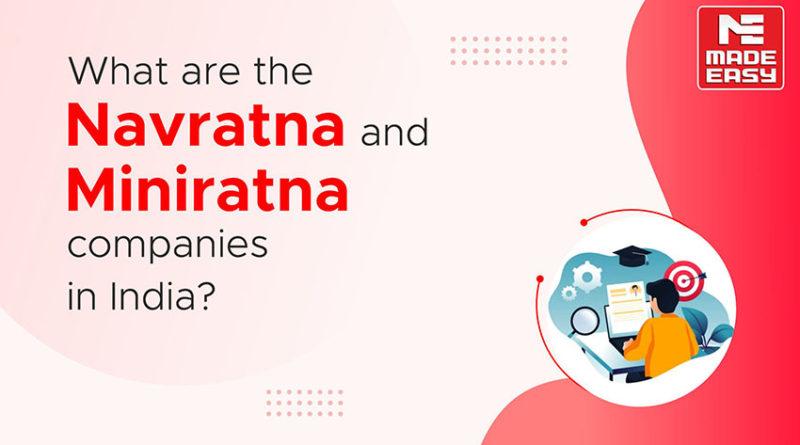 What are the Navratna and Miniratna companies in India?