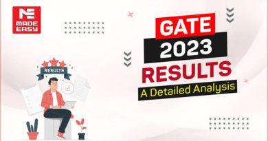 GATE 2023 Result declared by IIT Kanpur
