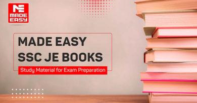 MADE EASY SSC-JE Books: Study Material for Exam Preparation