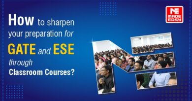 How to sharpen your preparation for GATE and ESE through classroom courses?