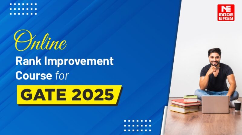 Online Rank Improvement Course for GATE 2025