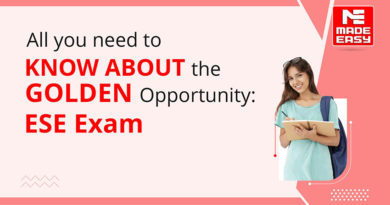 All you need to know about the golden opportunity: ESE exam
