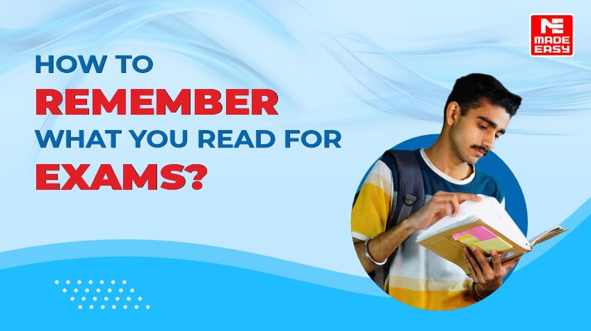 How to remember what you read for exams