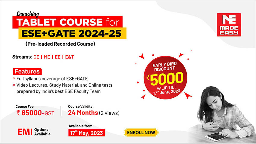 ESE+GATE 2024-25 Tablet Course