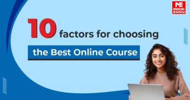 10 factors for choosing The Best Online Course