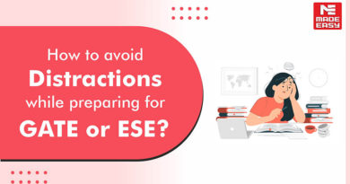 How to avoid distractions while preparing for GATE or ESE?