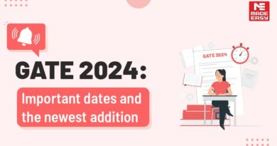 GATE 2024: Important dates and the newest addition