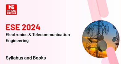 ESE 2024 Electronics & Telecommunication Engineering Syllabus and Books