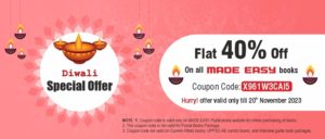 Flat 40% Off on all MADE EASY Books.