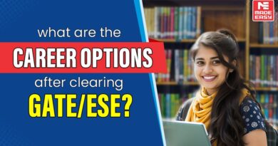 What are the career options after clearing GATE/ESE?