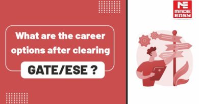 What are the career options after clearing GATE/ESE?